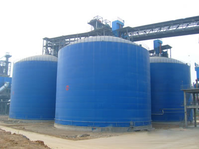 庐江水泥钢板库改造