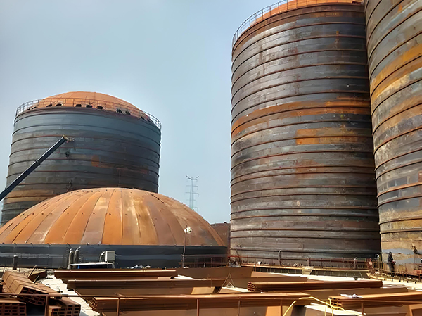 庐江焦粉钢板仓